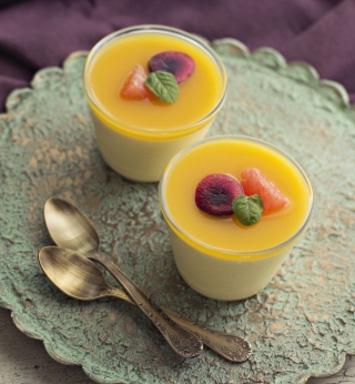 Tropical Mousse Dessert sfondi gratuiti per iPad mini