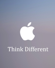 Fondo de pantalla Apple, Think Different 176x220