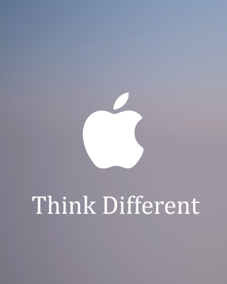 Apple, Think Different Background for 240x320