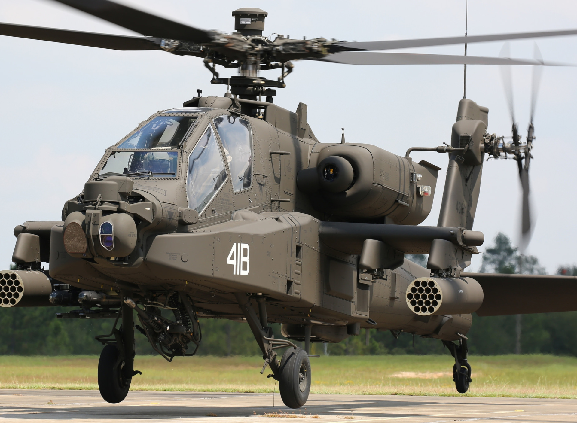 Das Boeing AH 64 Apache Wallpaper 1920x1408