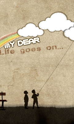 Life Goes On wallpaper 240x400