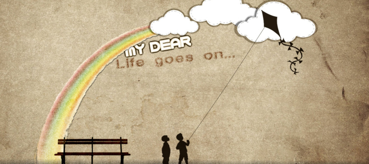 Life Goes On wallpaper 720x320