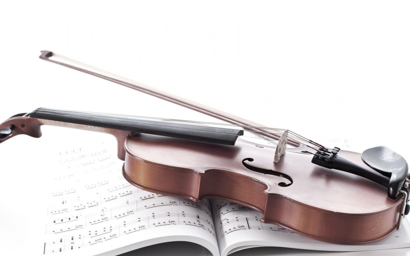 Sfondi Violin and sheet music 1680x1050