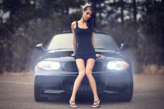Bmw M1 Girl Background for Android, iPhone and iPad