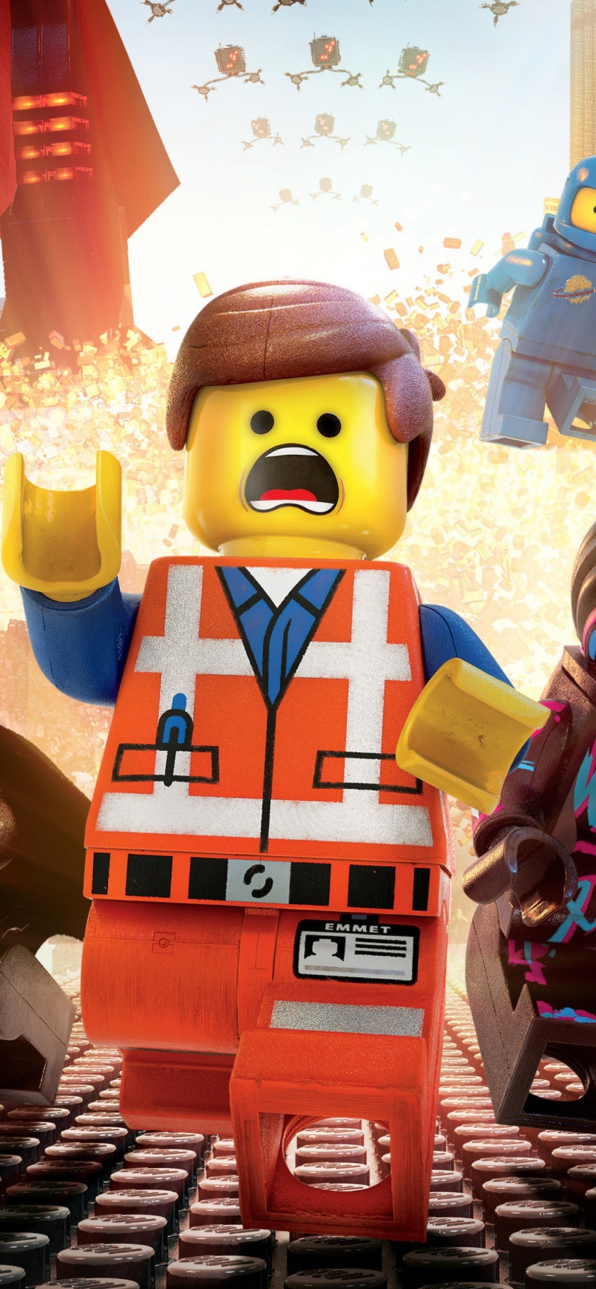 The Lego Movie 2014 wallpaper 1170x2532