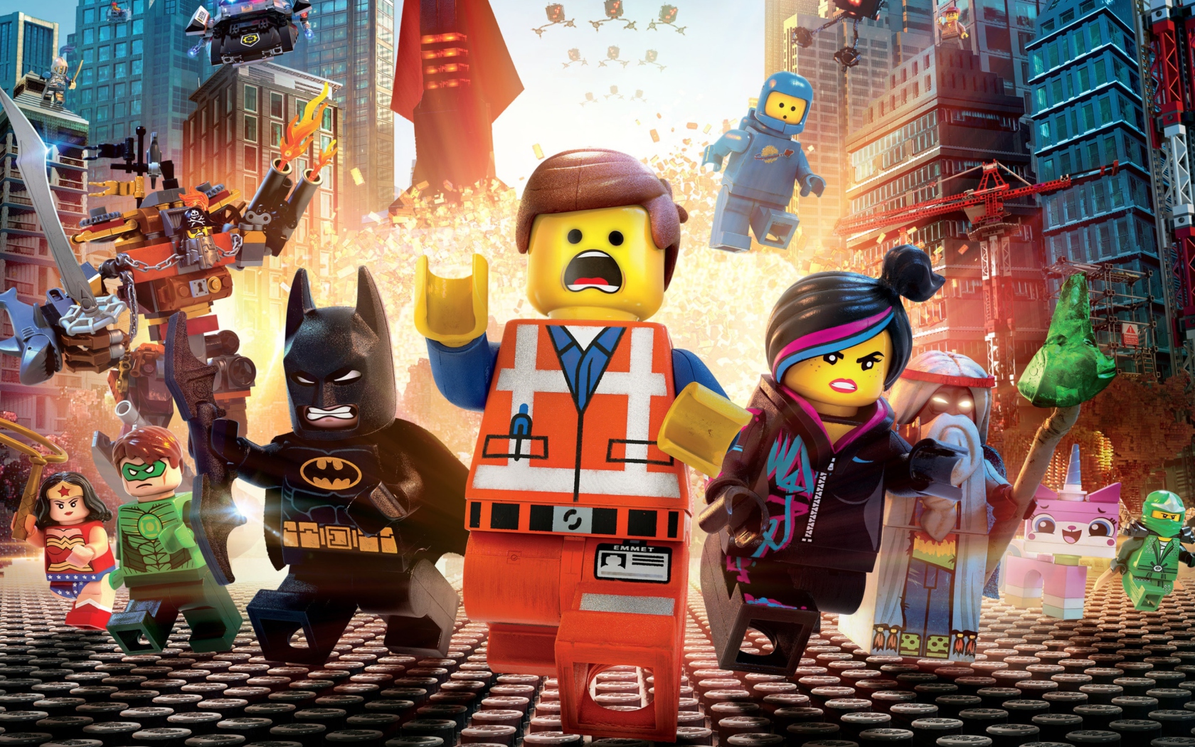 Screenshot №1 pro téma The Lego Movie 2014 1680x1050