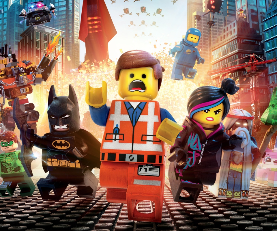 Fondo de pantalla The Lego Movie 2014 960x800