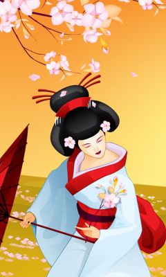 Screenshot №1 pro téma Geisha 240x400