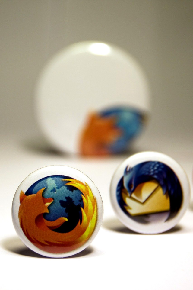 Firefox Browser Icons wallpaper 640x960