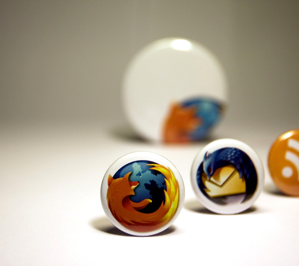 Firefox Browser Icons wallpaper 960x854