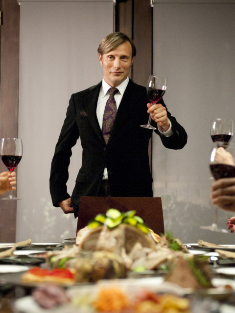 Fondo de pantalla Hannibal Television Series 480x640