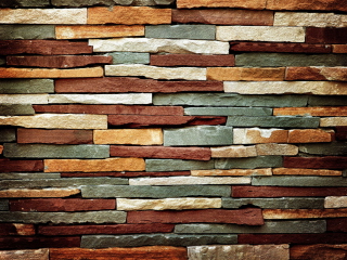 Stone Wall wallpaper 320x240