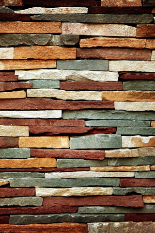Stone Wall wallpaper 320x480