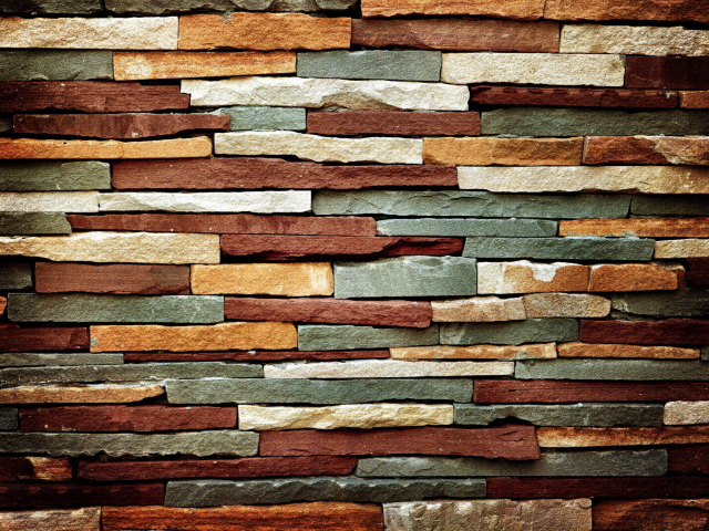 Stone Wall wallpaper 640x480