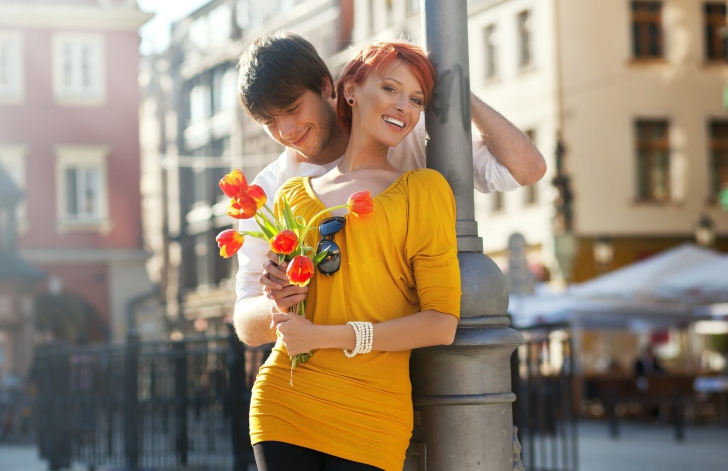 Обои Beautiful Couple In Love