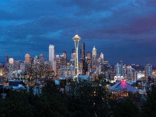 Seattle wallpaper 320x240