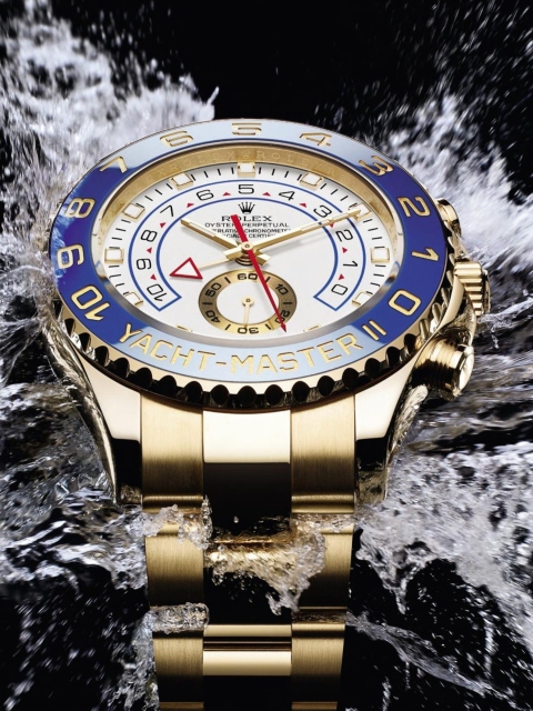 Das Rolex Yacht-Master Watches Wallpaper 480x640