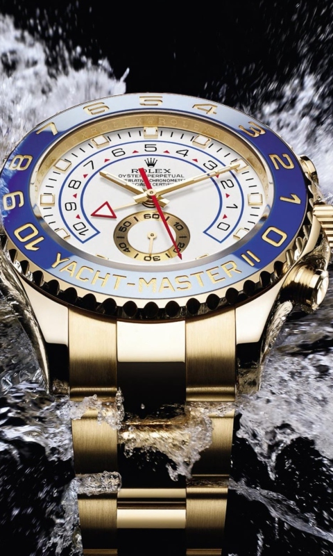 Das Rolex Yacht-Master Watches Wallpaper 480x800