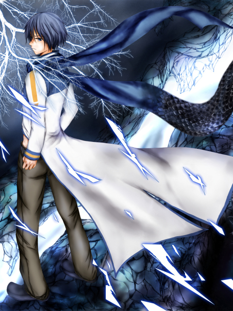 Screenshot №1 pro téma Vocaloid, Kaito 480x640