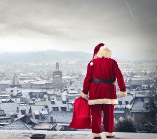 Santa Is Coming - Obrázkek zdarma pro HP TouchPad