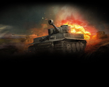 Das World Of Tanks Wallpaper 220x176
