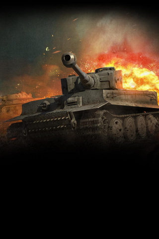 Das World Of Tanks Wallpaper 320x480