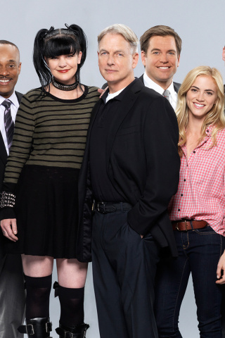 Das NCIS TV Series Cast Wallpaper 320x480