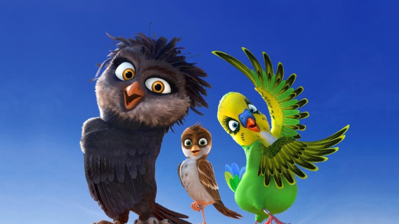 Screenshot №1 pro téma Angry Birds the Movie 1366x768