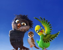 Das Angry Birds the Movie Wallpaper 220x176