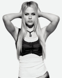 Das Avril Lavigne Smile Wallpaper 128x160