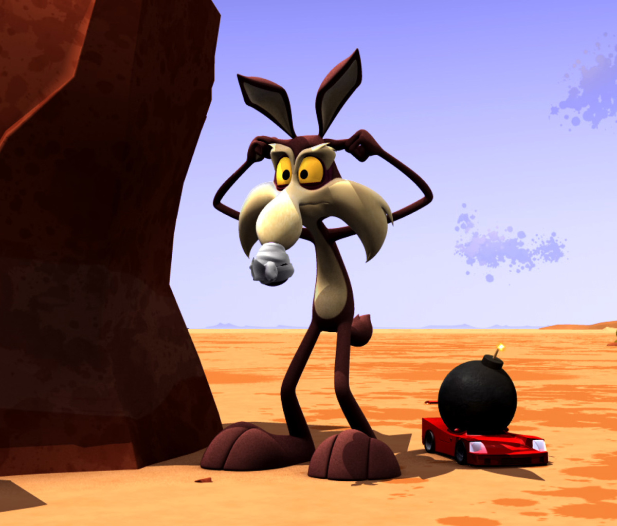 Screenshot №1 pro téma Wile E Coyote and Road Runner 1200x1024
