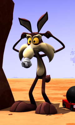 Screenshot №1 pro téma Wile E Coyote and Road Runner 240x400