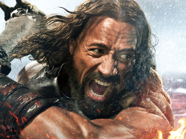 Das Dwayne Johnson in Hercules Wallpaper 640x480