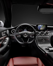 Sfondi Mercedes Benz C250 AMG W205 2014 Luxury Interior 176x220