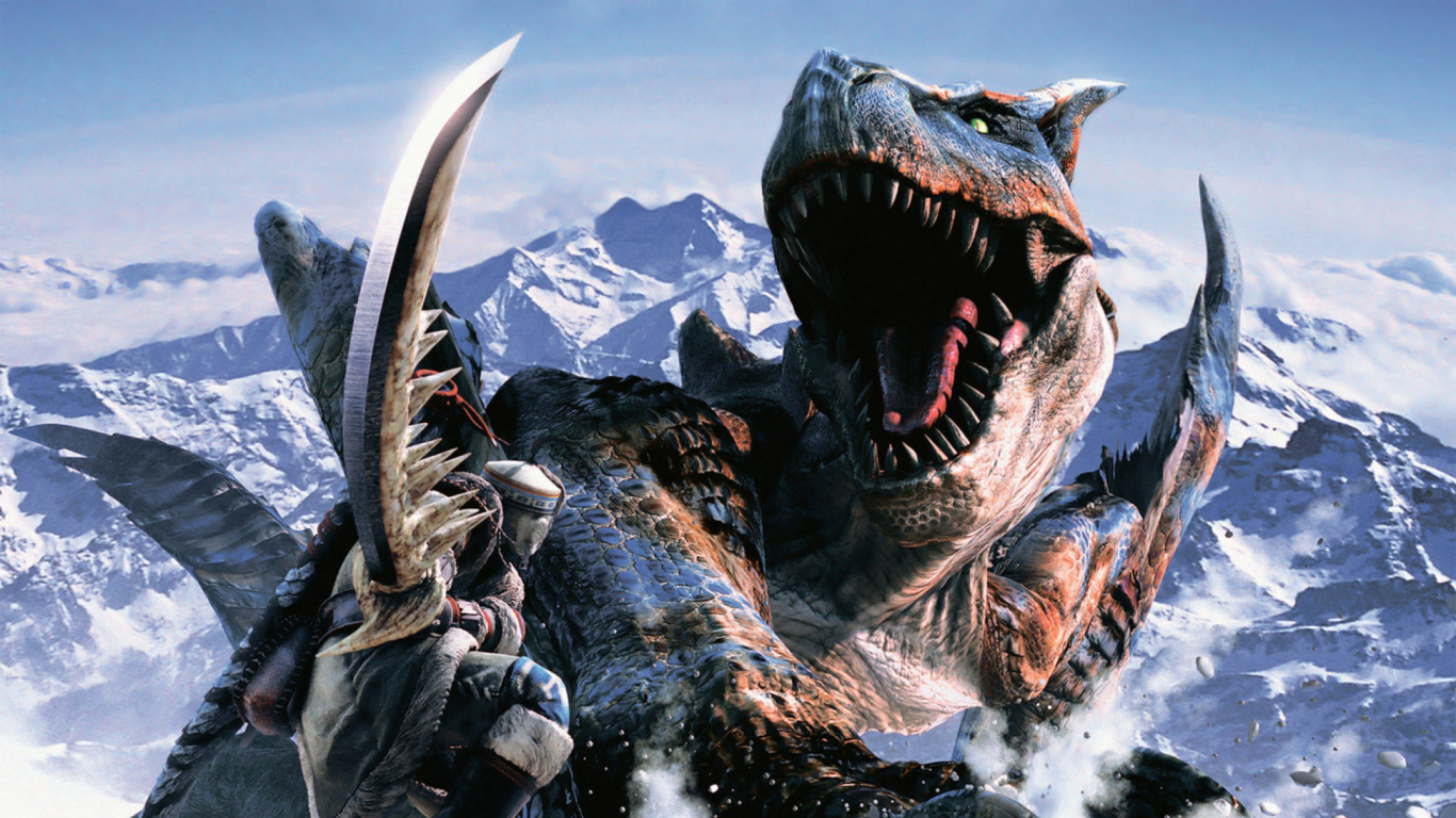 Screenshot №1 pro téma Monster Hunter 2 1366x768