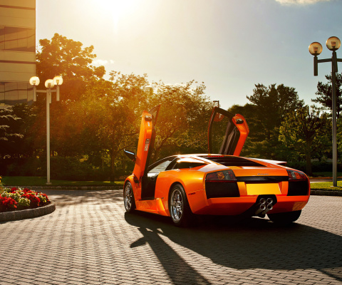 Lamborghini HD screenshot #1 480x400