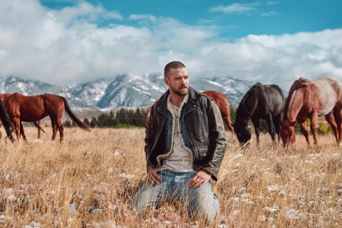 Das Justin Timberlake Wallpaper 480x320