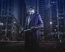 Das Joker Cosplay Wallpaper 220x176