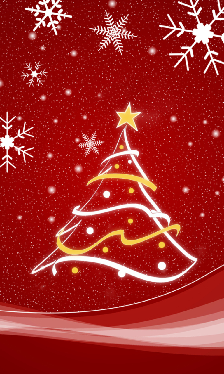 Christmas wallpaper 768x1280