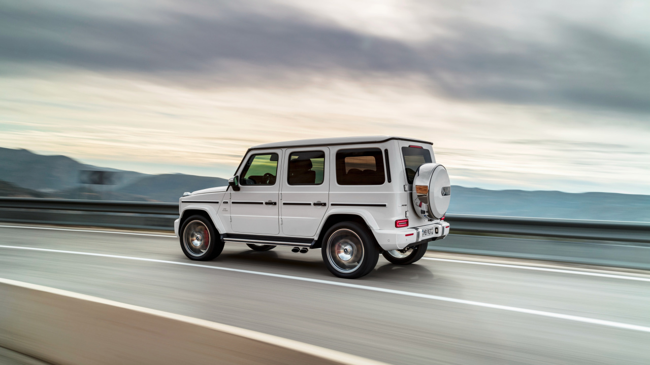 Sfondi Mercedes AMG G 63 SUV 2018 1280x720