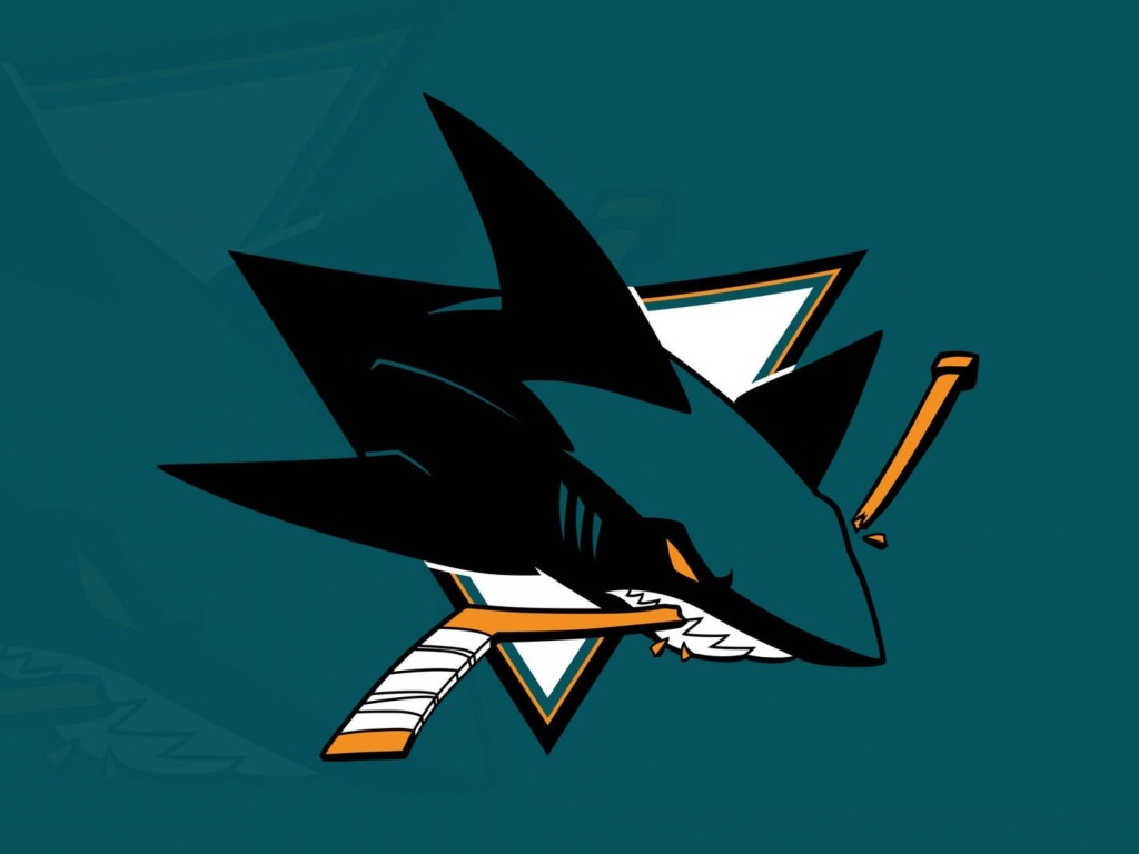San Jose Sharks NHL Team wallpaper 1024x768