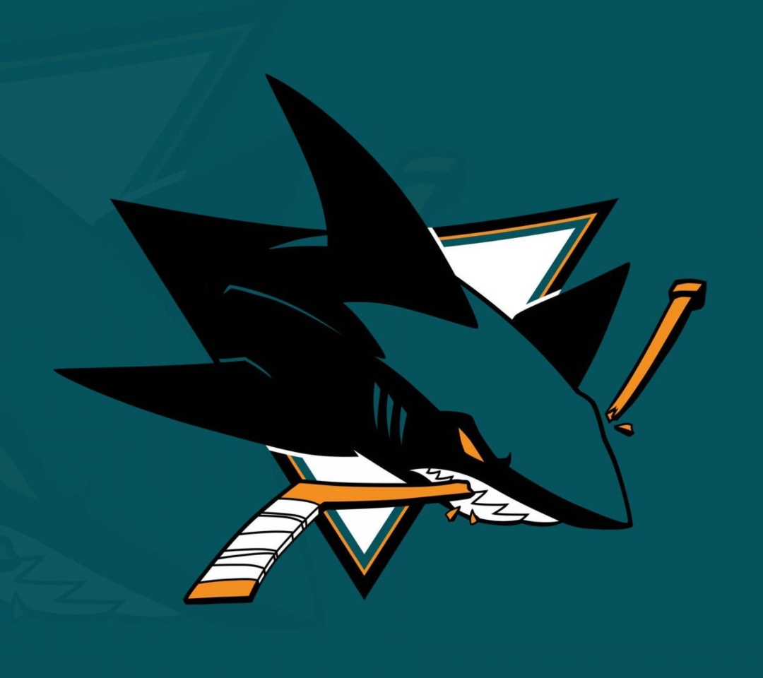 Обои San Jose Sharks NHL Team 1080x960