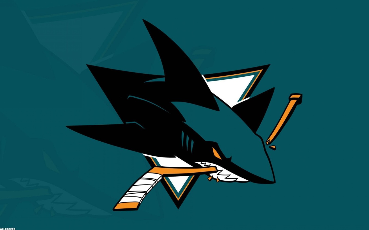 Das San Jose Sharks NHL Team Wallpaper 1440x900