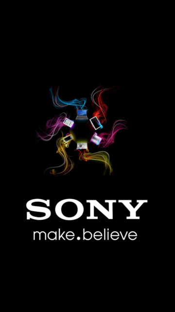 Обои Sony Make Belive 360x640