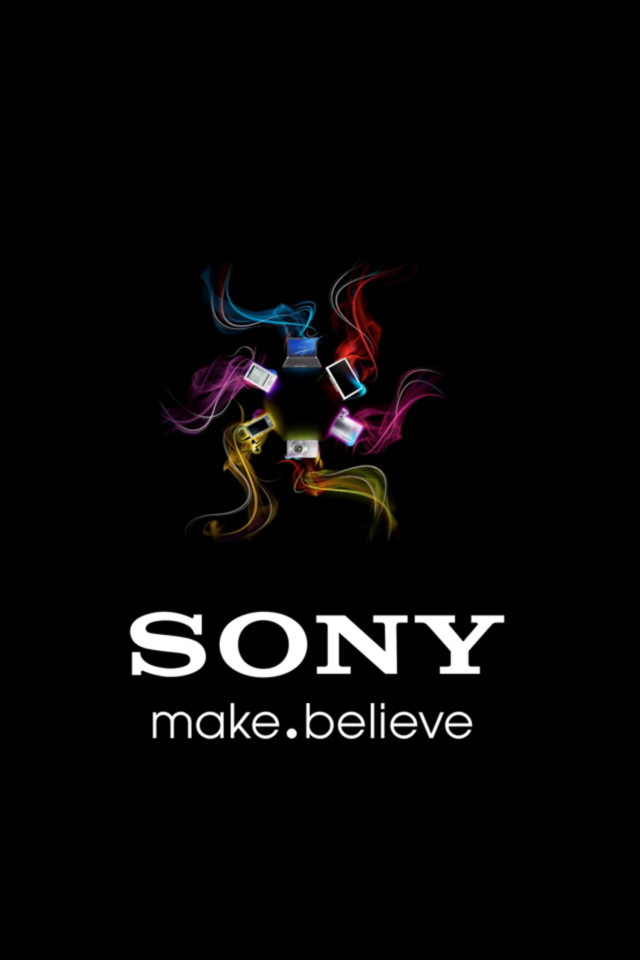 Das Sony Make Belive Wallpaper 640x960