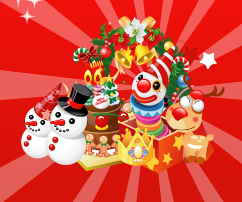 Christmas wallpaper 480x400