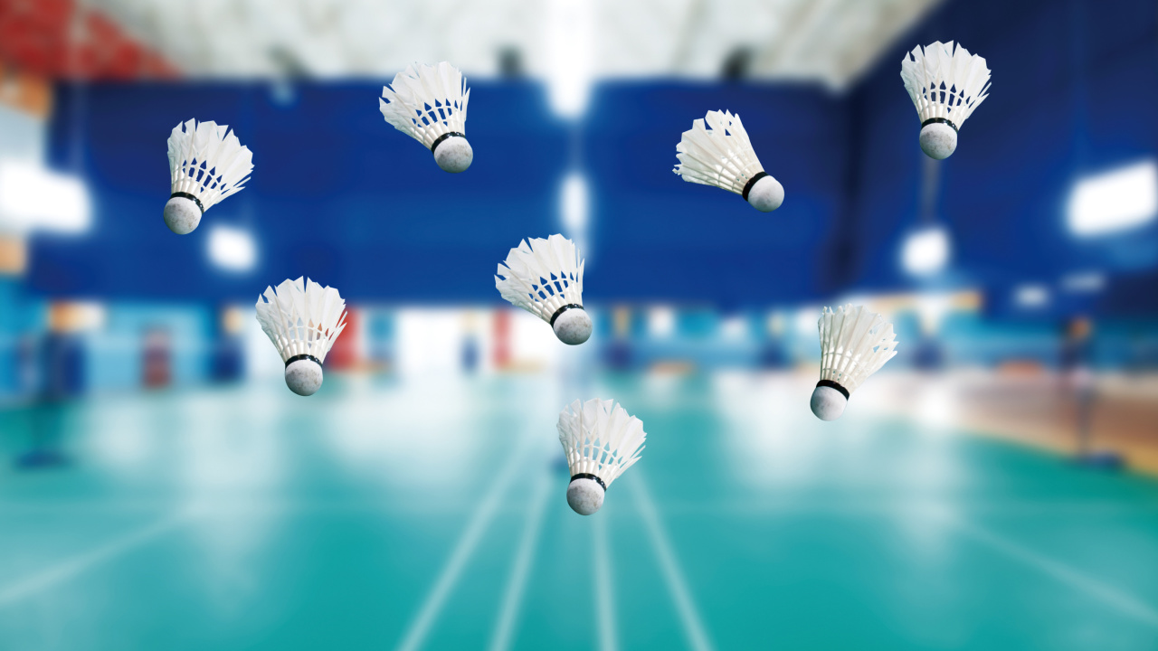 Fondo de pantalla Badminton Court 1280x720
