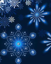 Snowflakes Ornament screenshot #1 176x220