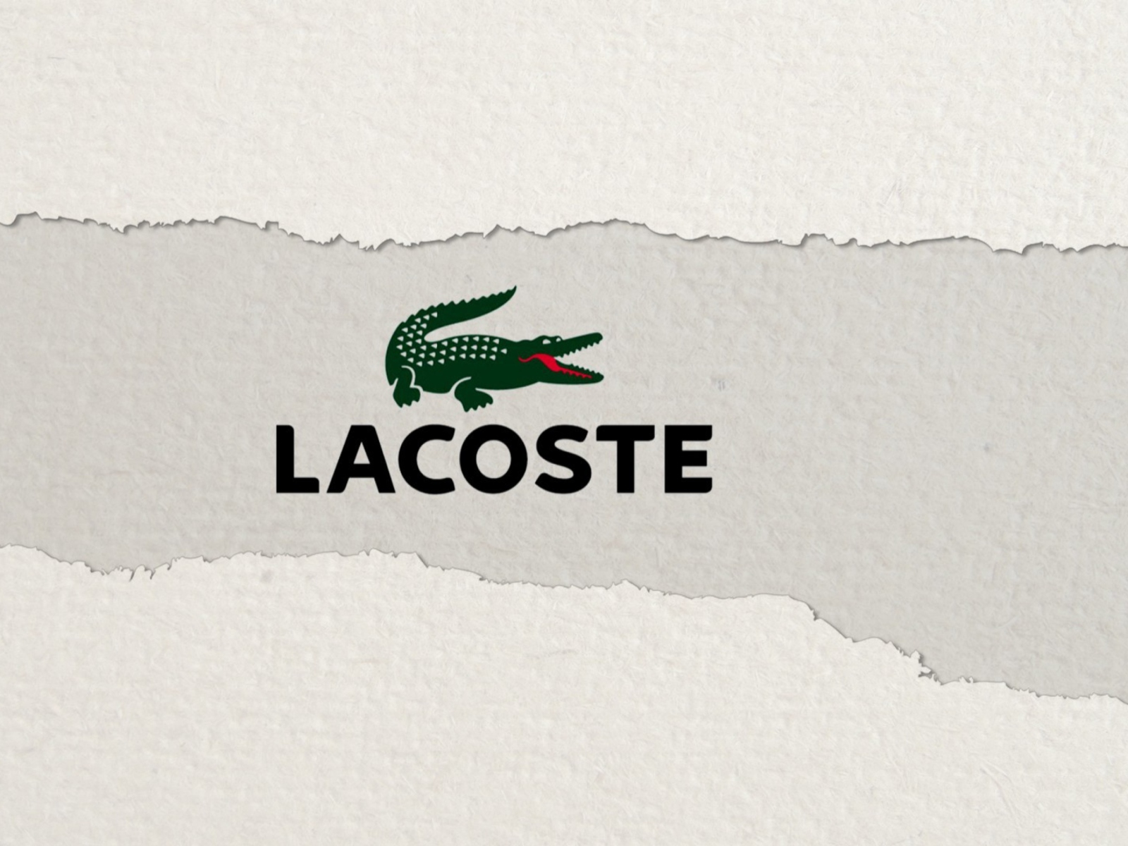 Das Lacoste Logo Wallpaper 1600x1200