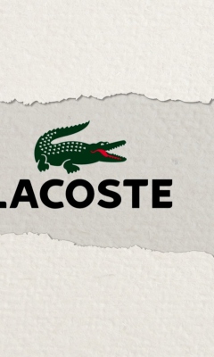 Обои Lacoste Logo 240x400